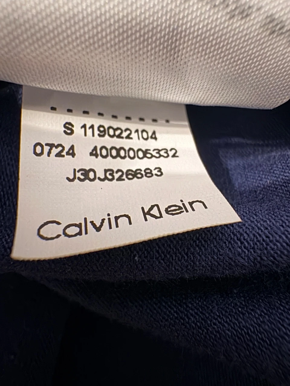 Calvin Klein Jeans navy blue t-shirt new – Size M – photo 5